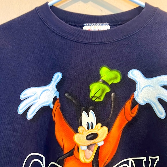 VINTAGE 90s Goofy Crewneck Sweatshirt - Picture 3 of 7